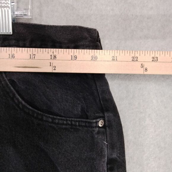 Wrangler Jeans Mens Size 42 x 32 Relaxed Fit Straight Leg Black Denim Classic - Picture 4 of 11